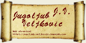 Jugoljub Veljković vizit kartica